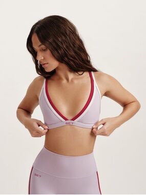 SET Active Lux Layered Triangle Bra